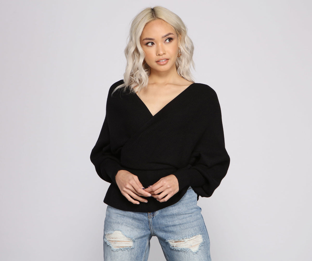 Cozy And Casual Peplum Sweater