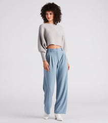 Keep Me Cozy Slouchy Knit Sweater