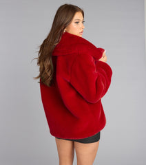 High Drama Faux Fur Coat