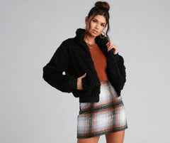 Cozy And Chill Faux Fur Jacket