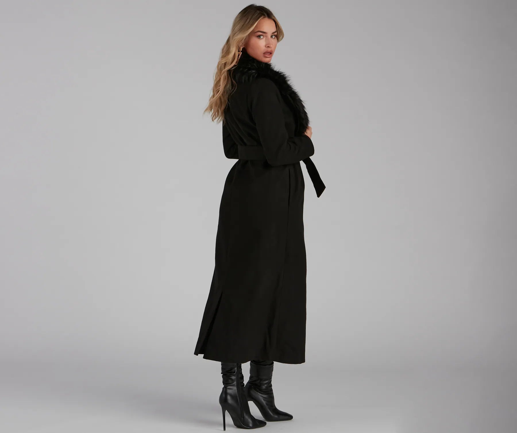 A Formal Affair Faux Fur Jacket