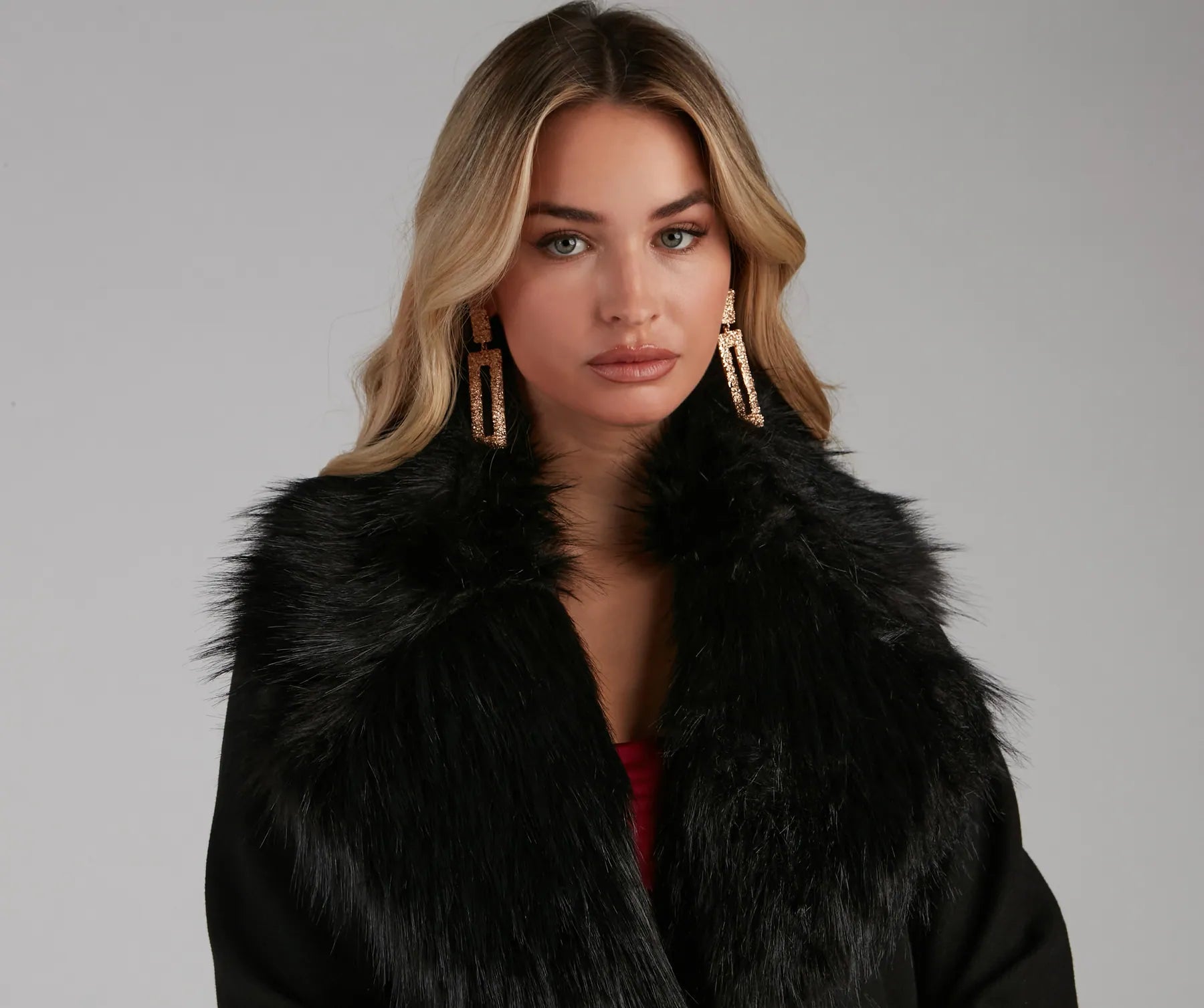 A Formal Affair Faux Fur Jacket