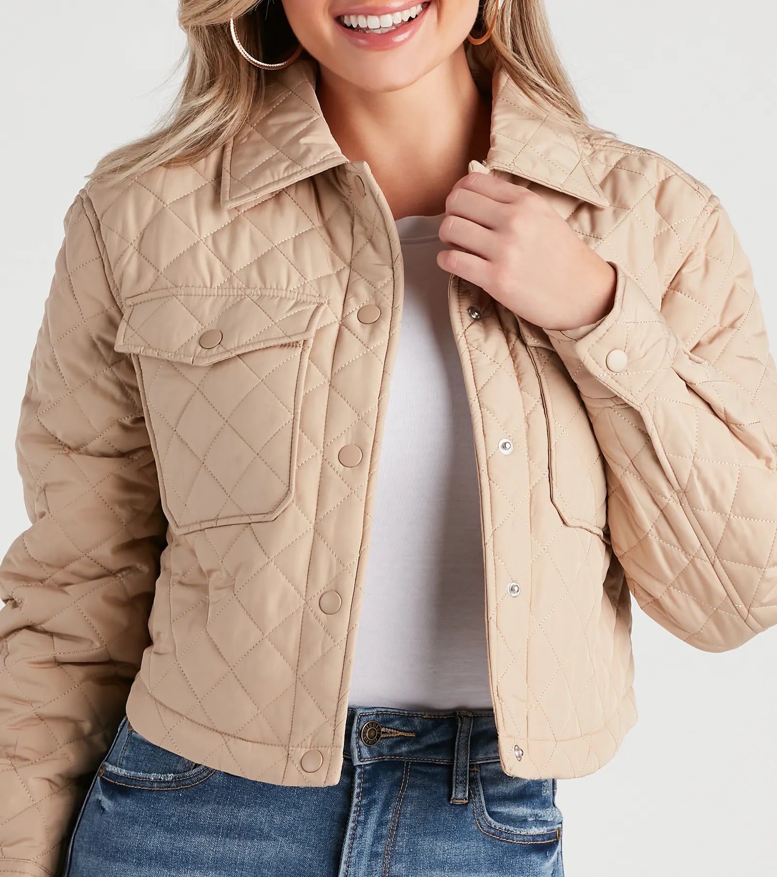 Stylish In The Chill Puffer Jacket