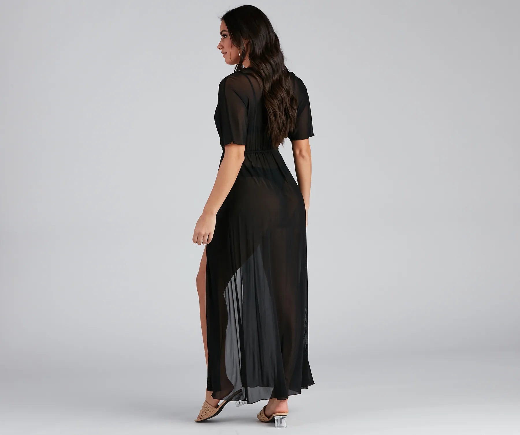 Mesh Moment Cover Up