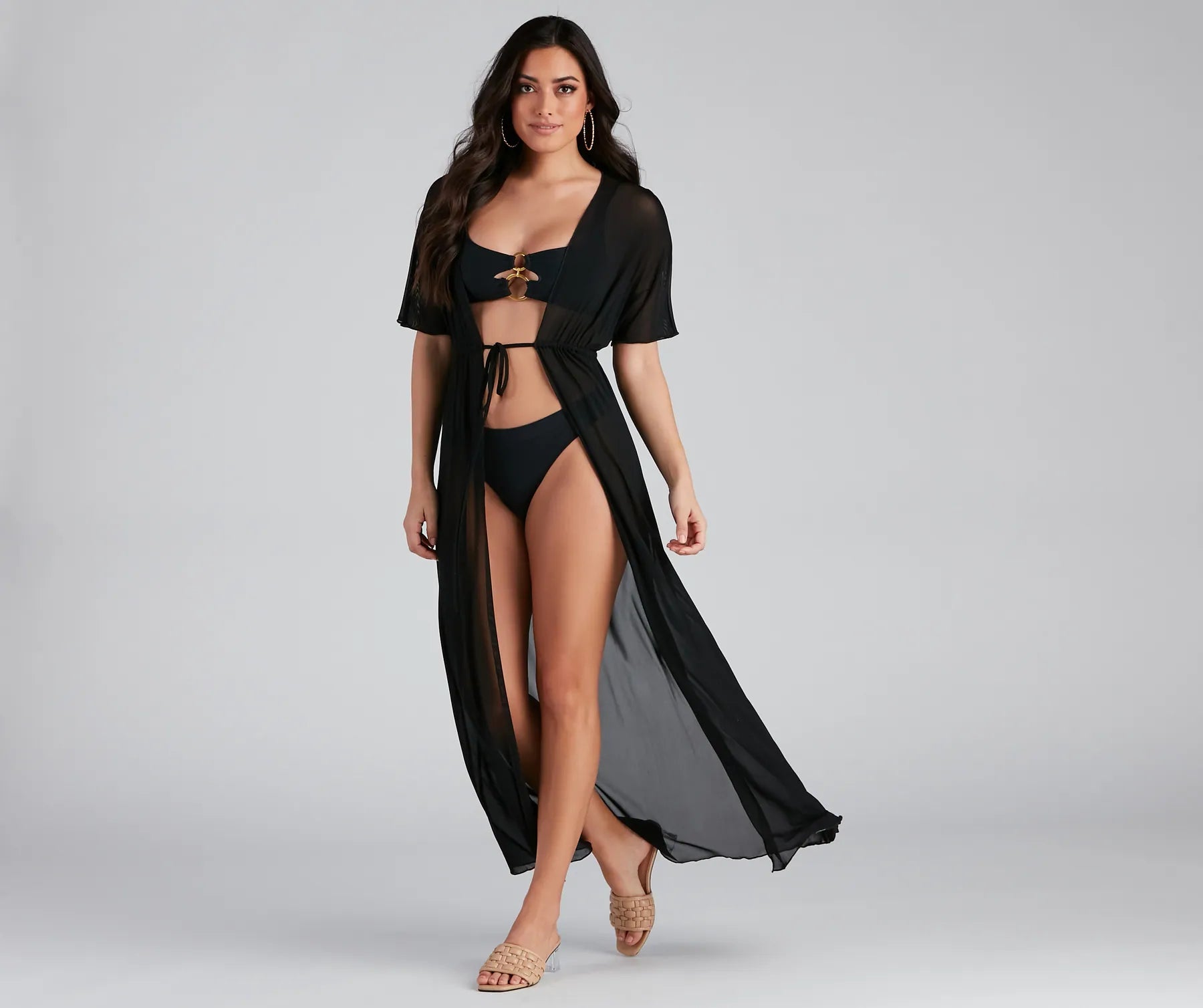 Mesh Moment Cover Up