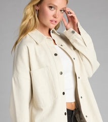 Uptown Chill Oversized Shacket