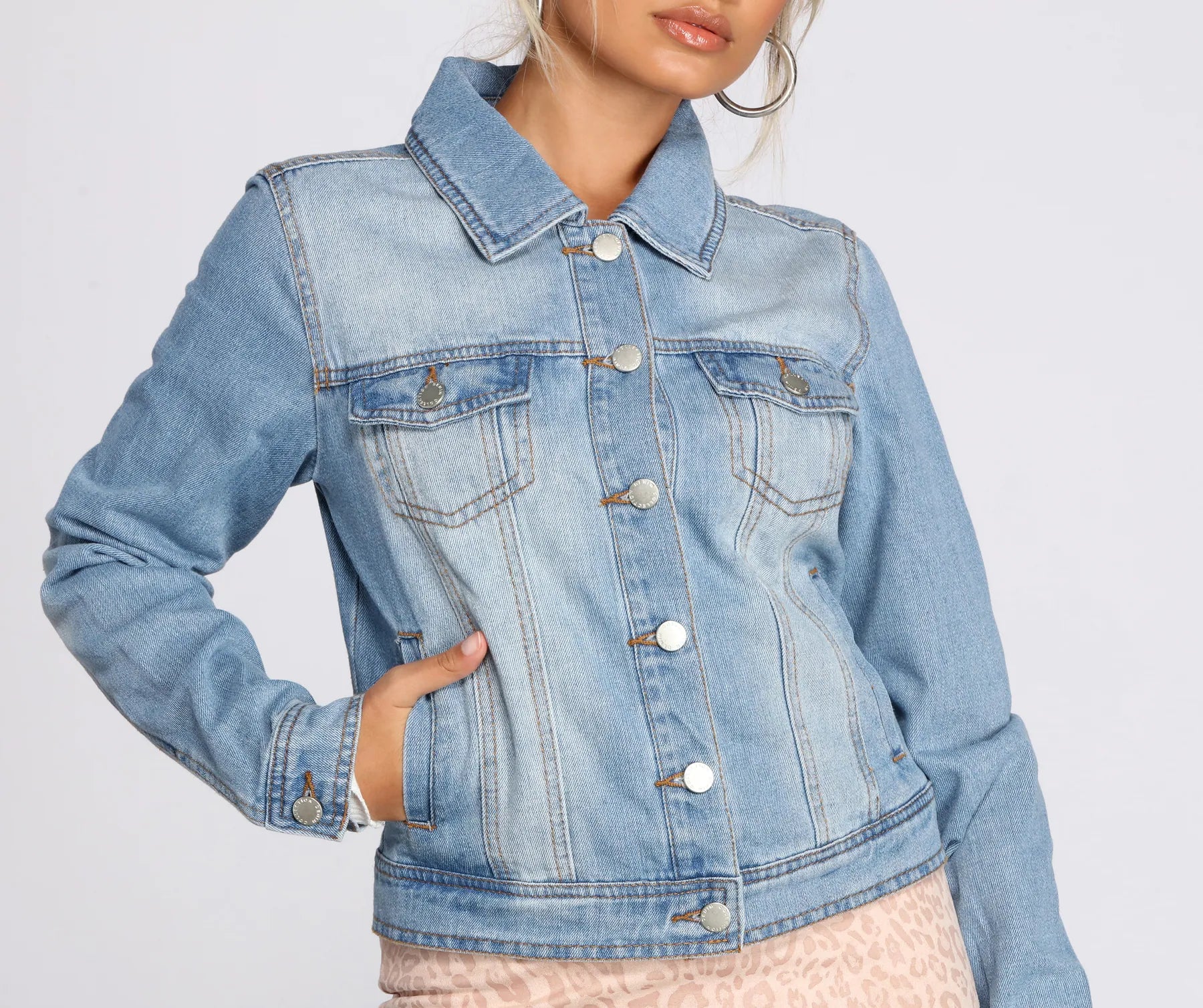 Basic Vibes Denim Jacket