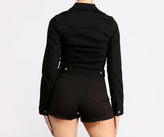 Effortless Everyday Basic Denim Jacket