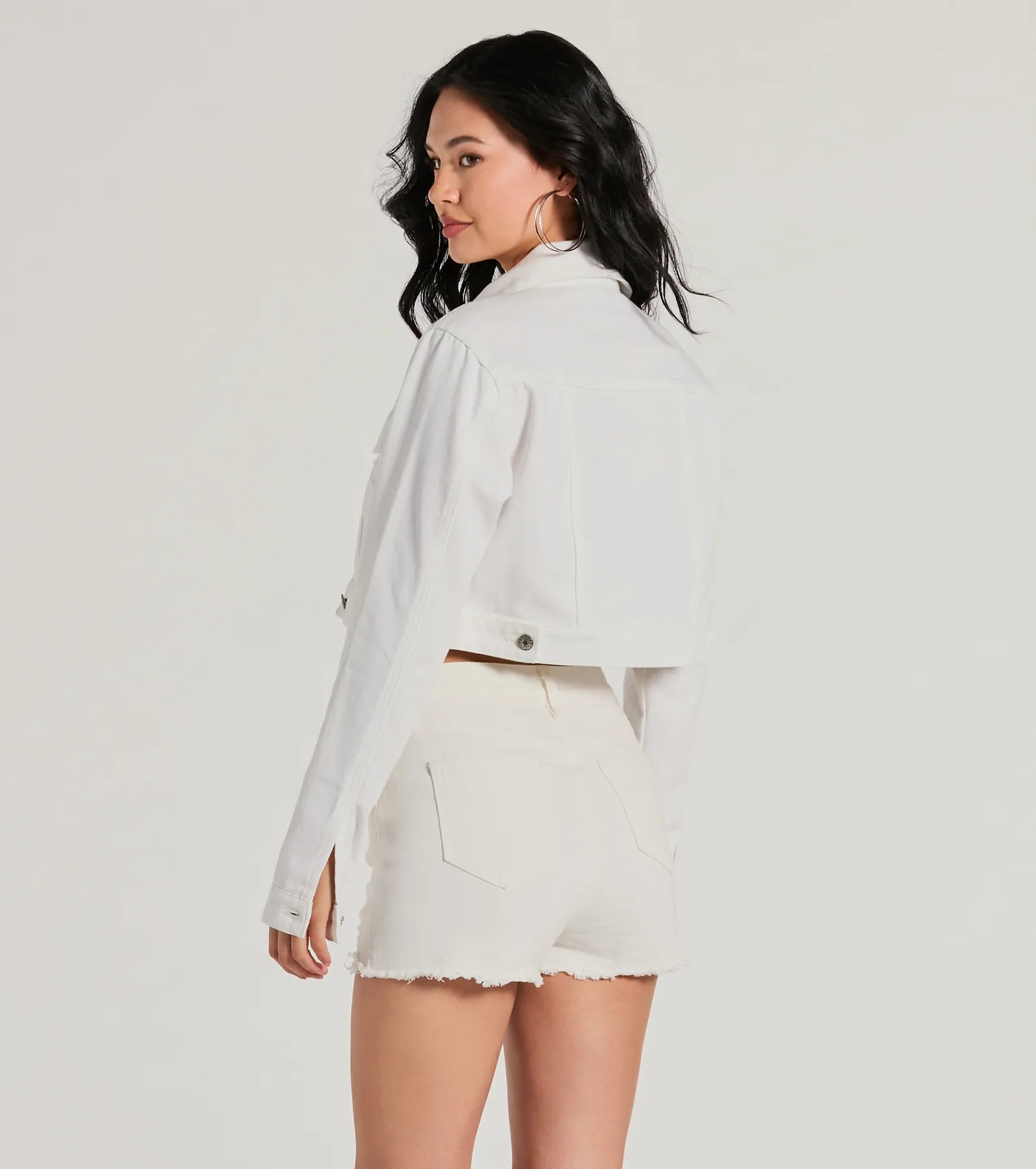 Boardwalk Crop Denim Jacket