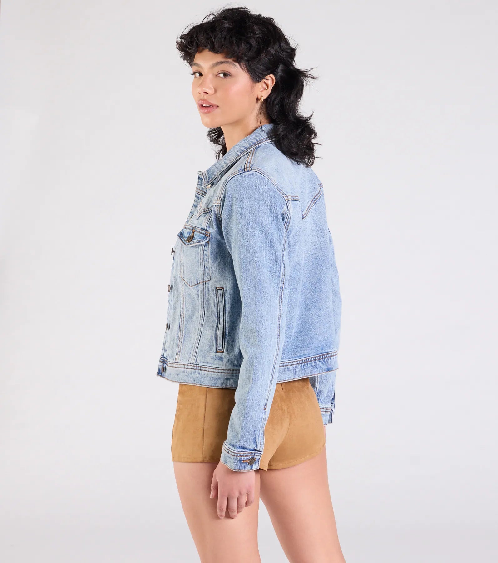 Country Flair Western Denim Jacket