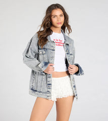 Easy Like Oversized Denim Jacket