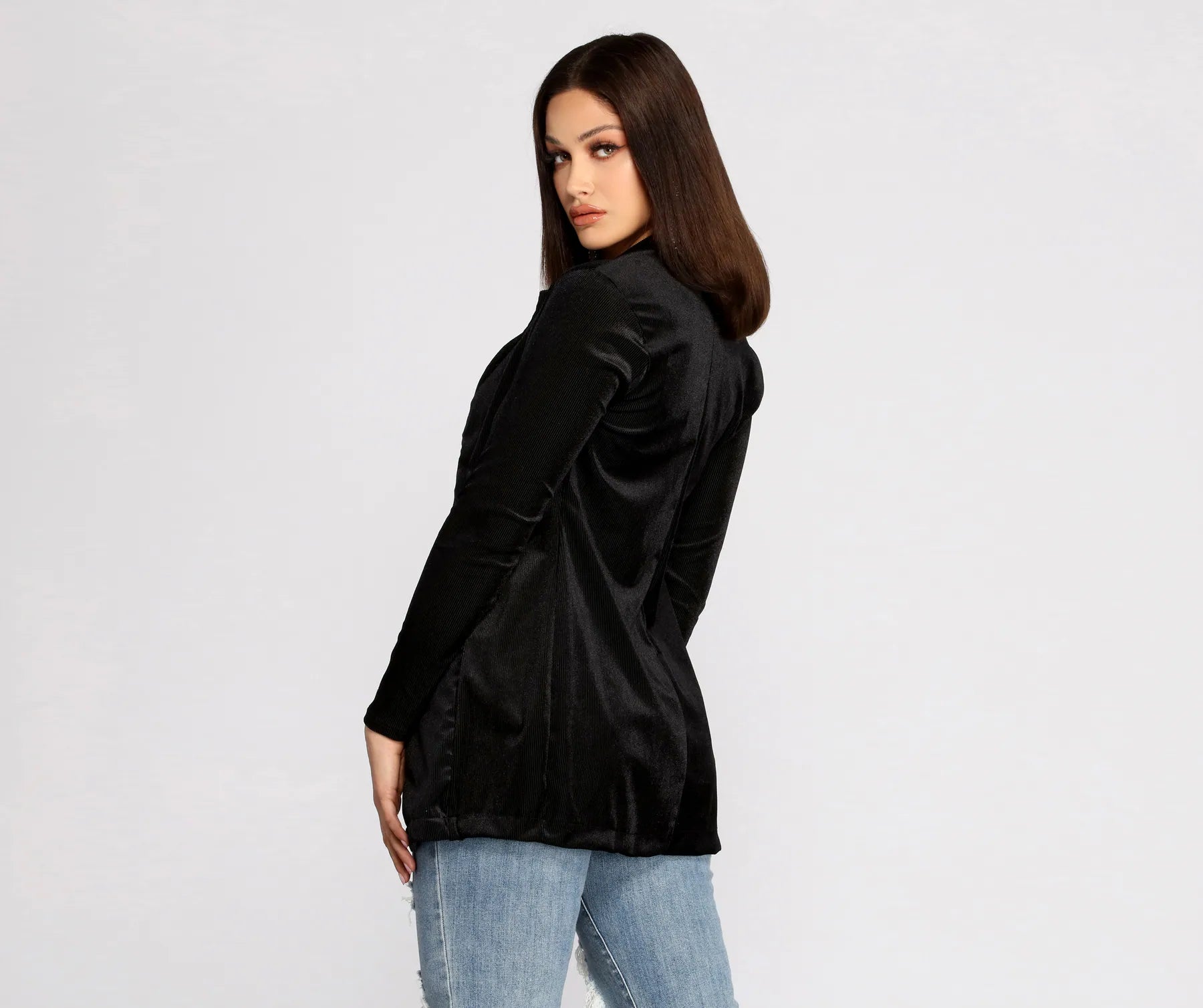 Young And Free Velvet Blazer