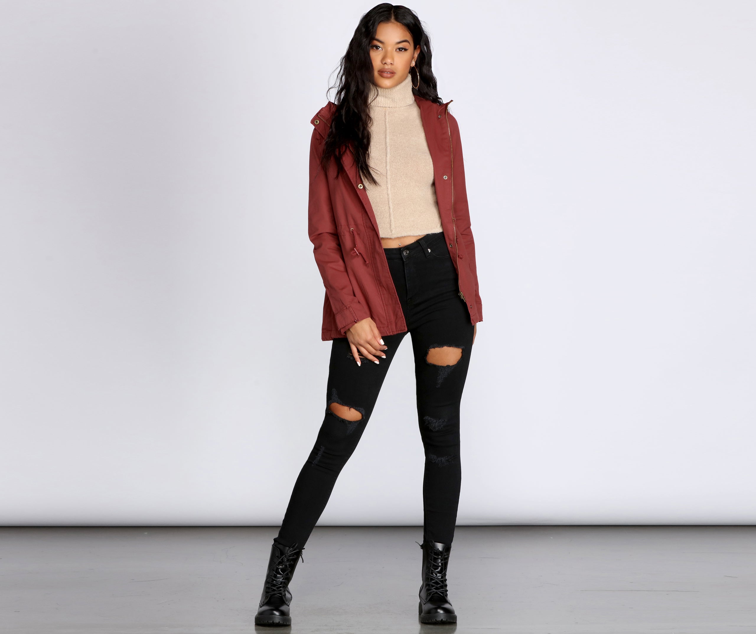 Hooded Out For An Adventure Anorak