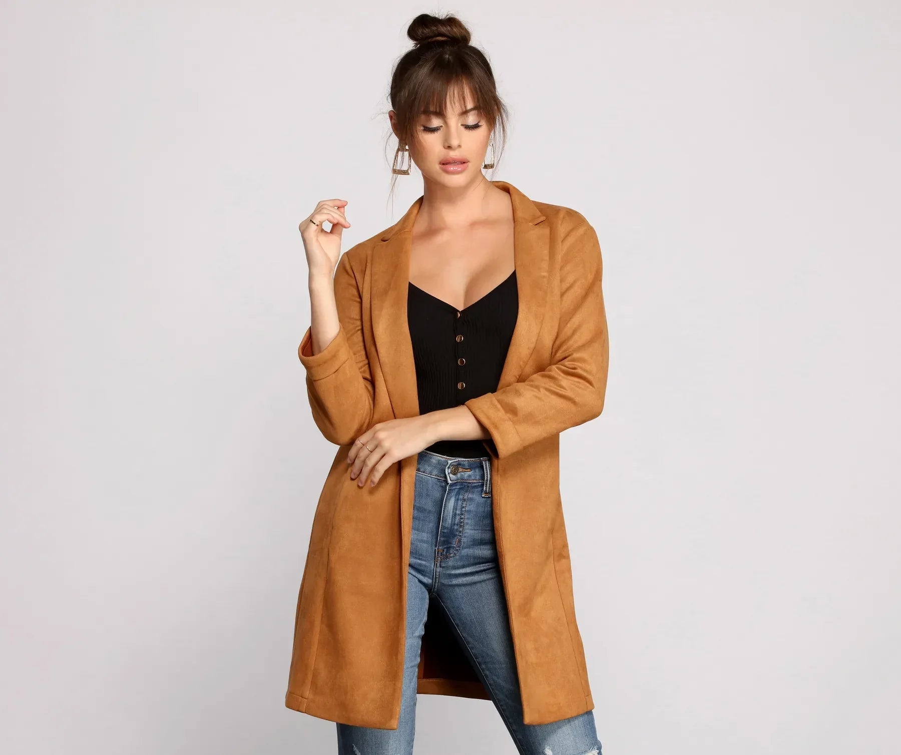 Major Boss Babe Long Line Blazer