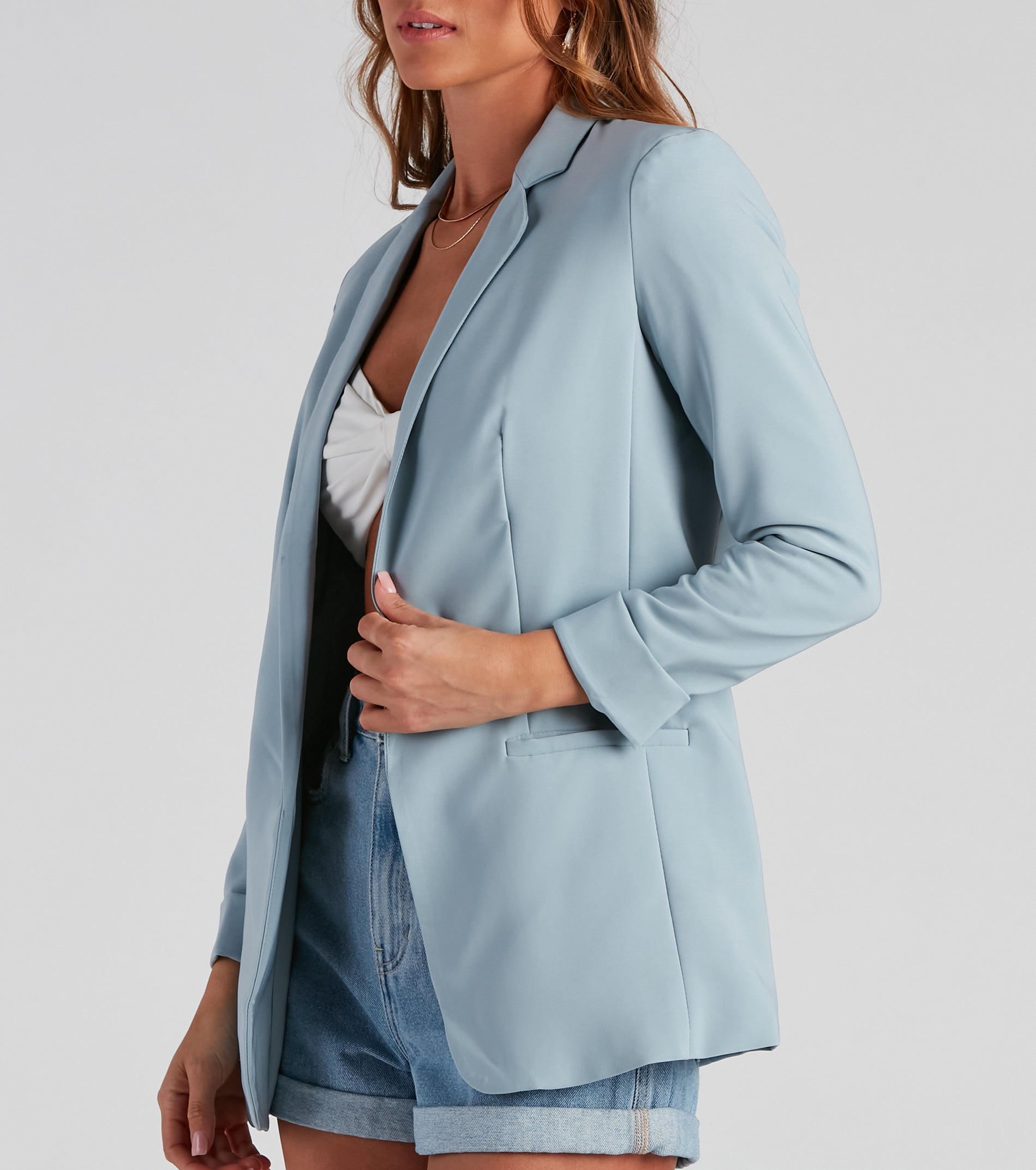 On My Way Classic Oversized Blazer