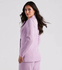 She Means Business Structured Blazer