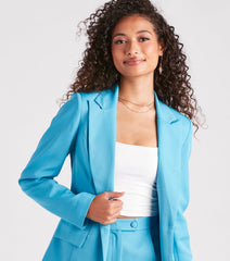 Bold Moves Woven Blazer
