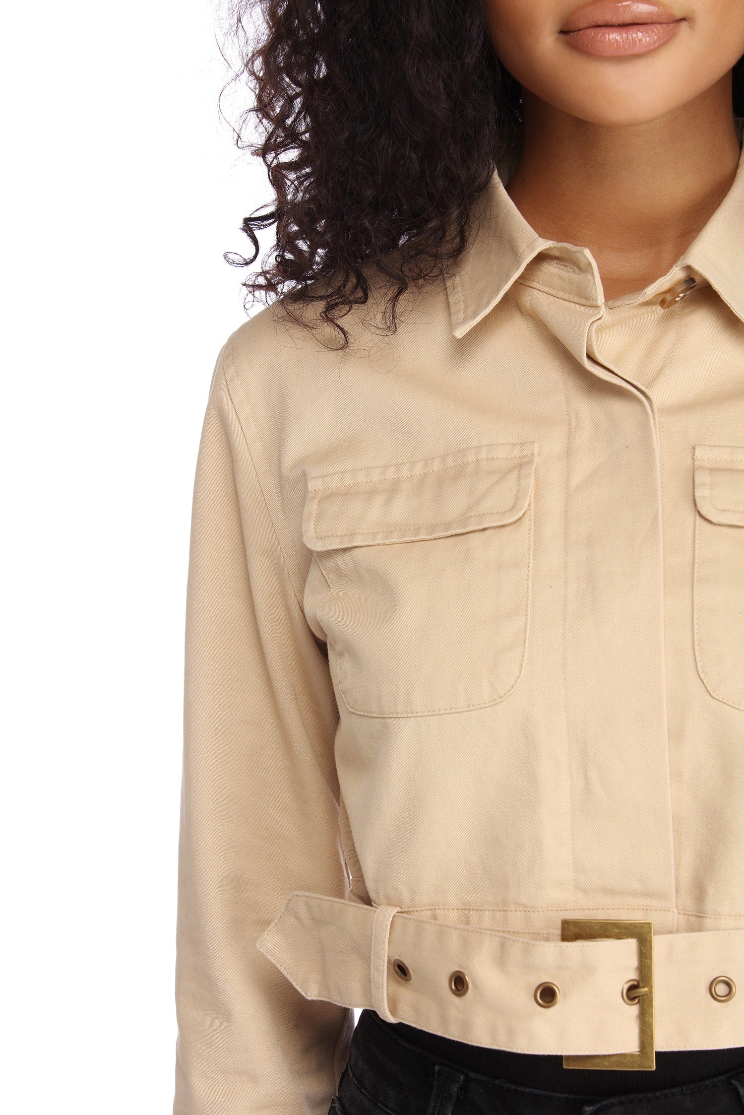 Let's Go Cropped Jacket