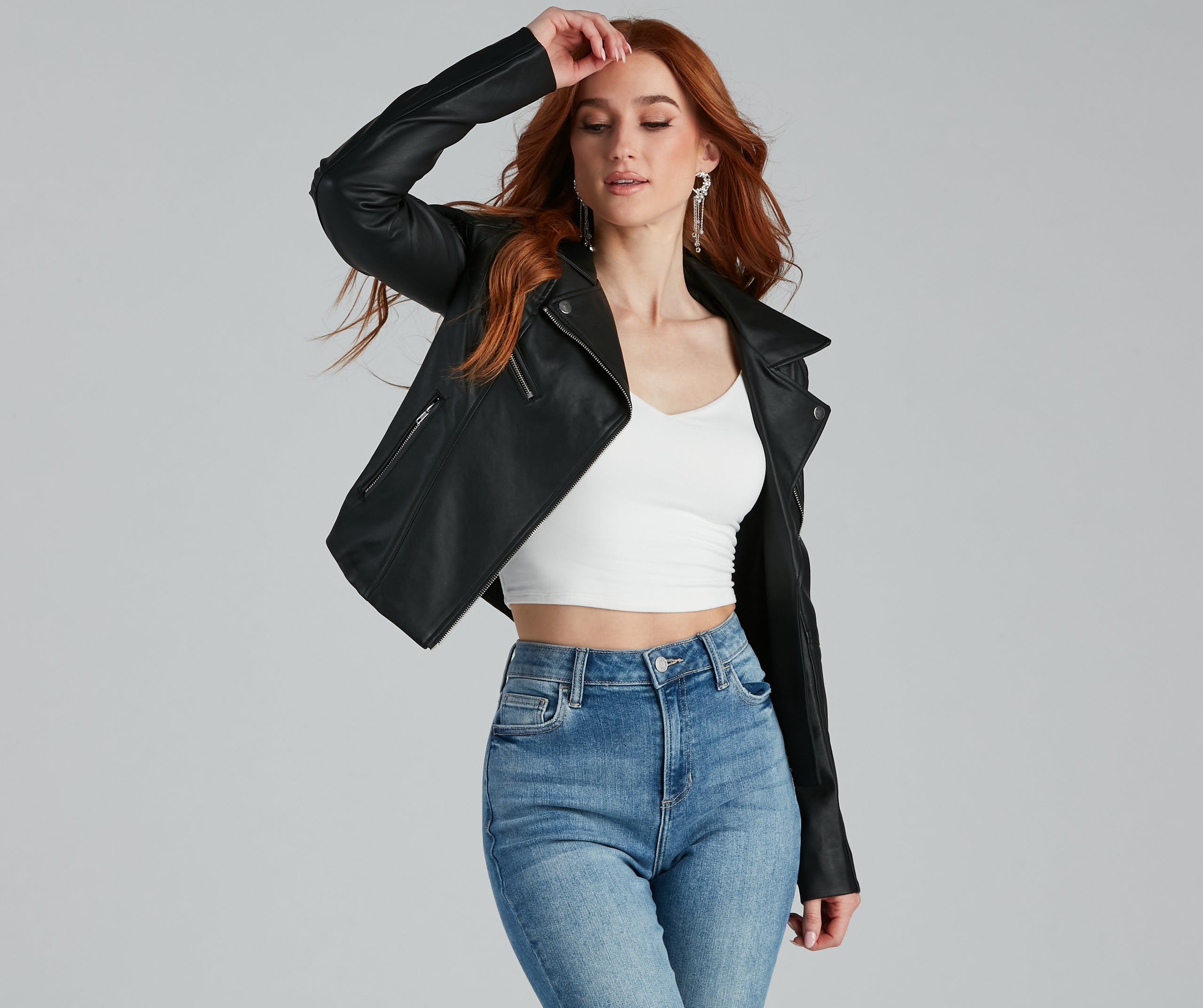 Go With The Flow Tie Front Top