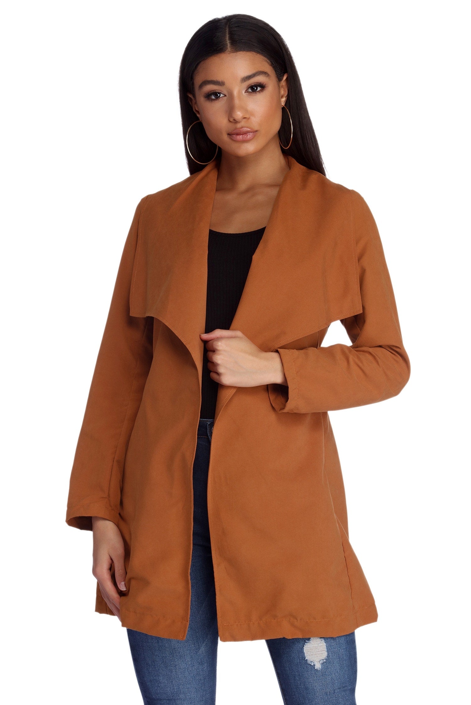 Sleek And Sophisticated Trench Coat