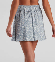 Sweet Intentions Floral Skater Skirt