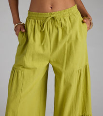 Take Me Away High-Rise Palazzo Pants