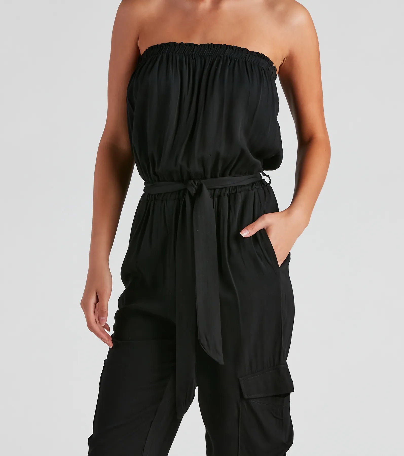 Fashion Cadet Cargo Jumpsuit