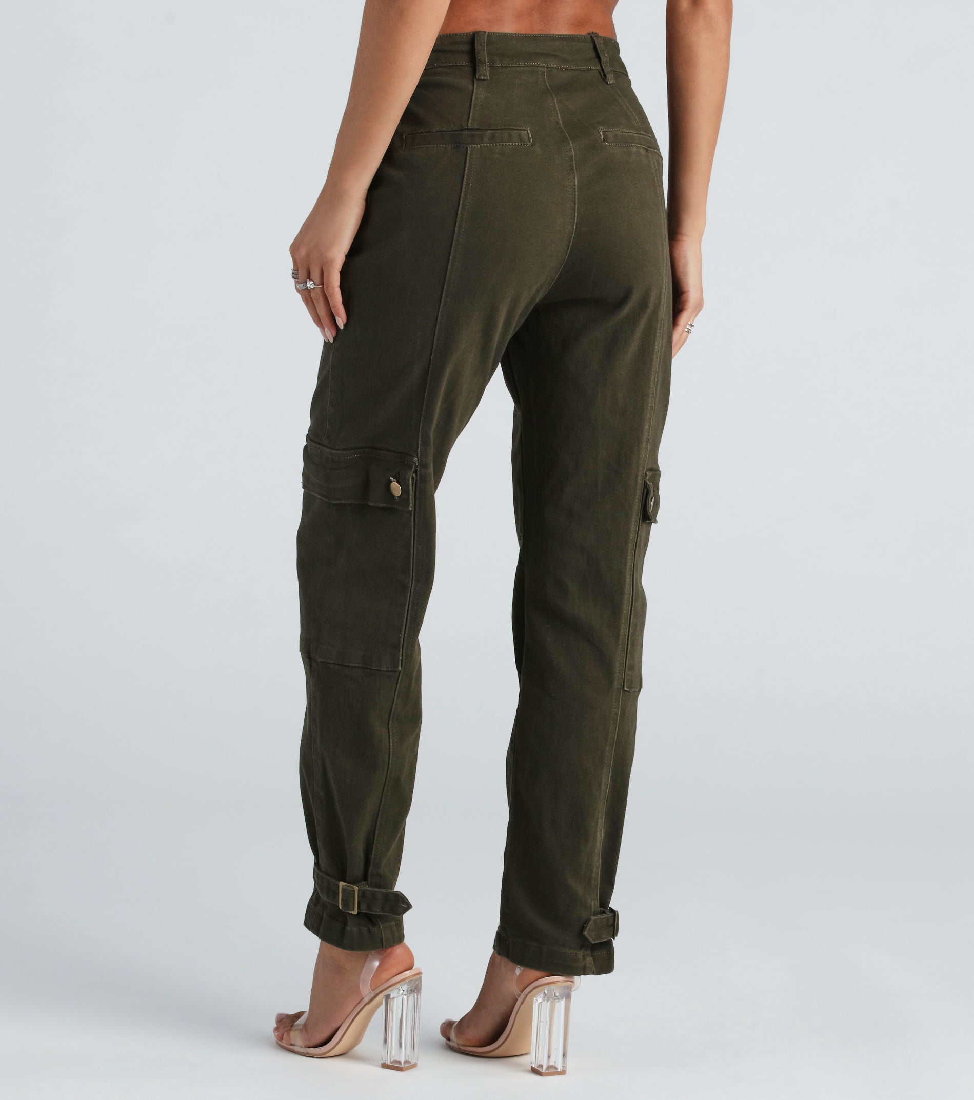 Fashion Boot Camp Denim Cargo Joggers