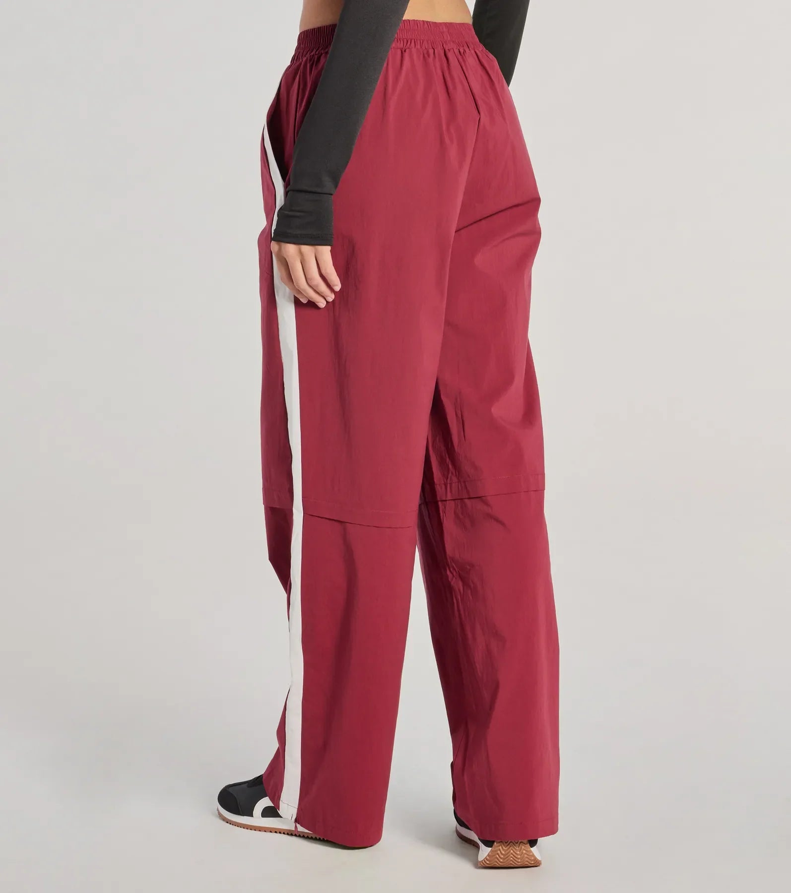 Star Of The Track High-Rise Striped Track Pants