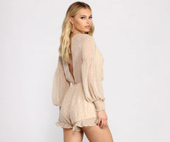 Wild At Heart Leopard Print Romper