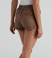Effortless Summer Days Cuffed Shorts