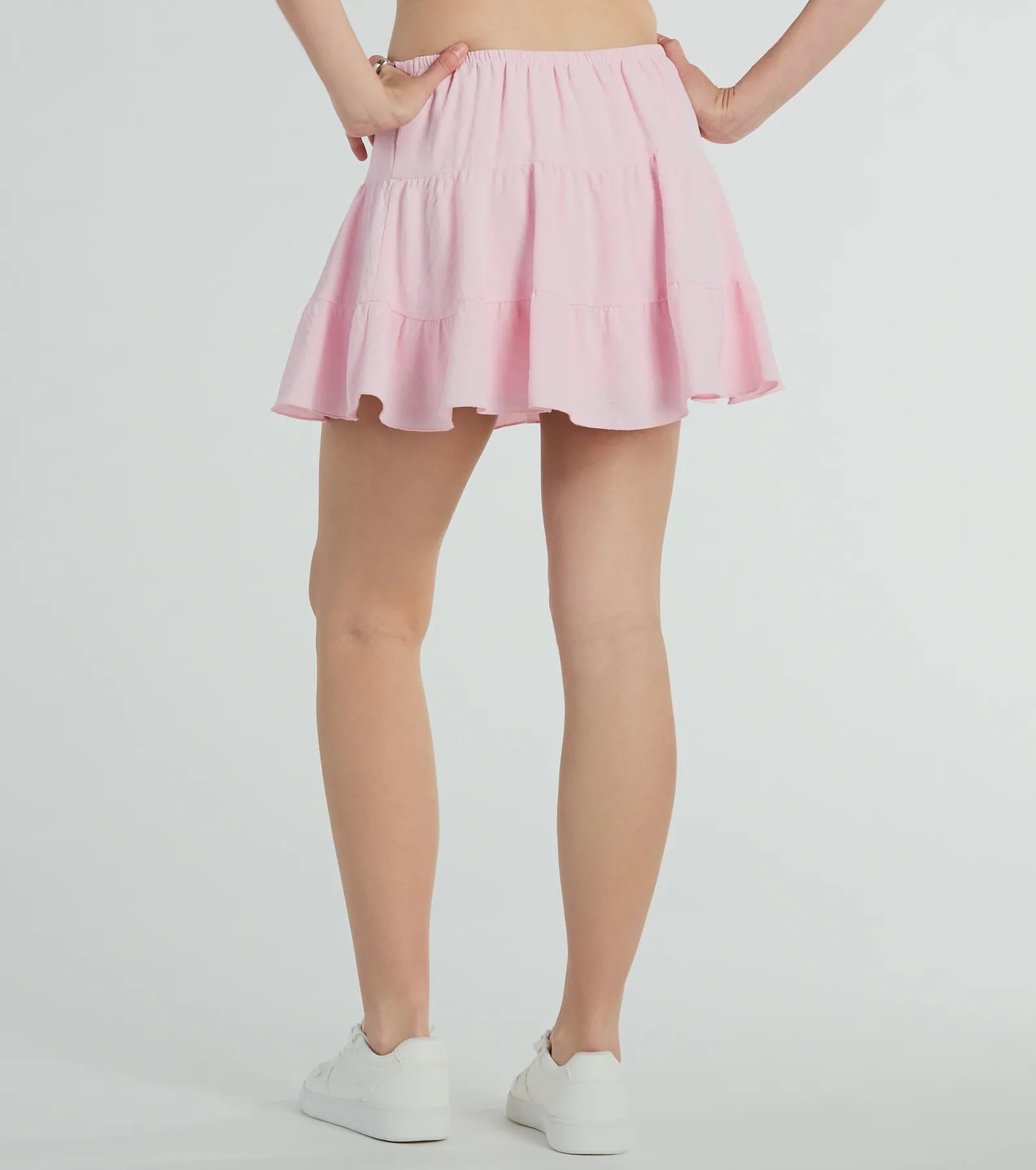 Playful Distraction Low Rise Ruffled Mini Skirt