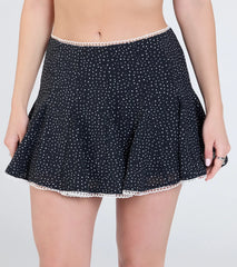 Delightful Duo Polka Dot Ruffle Skirt
