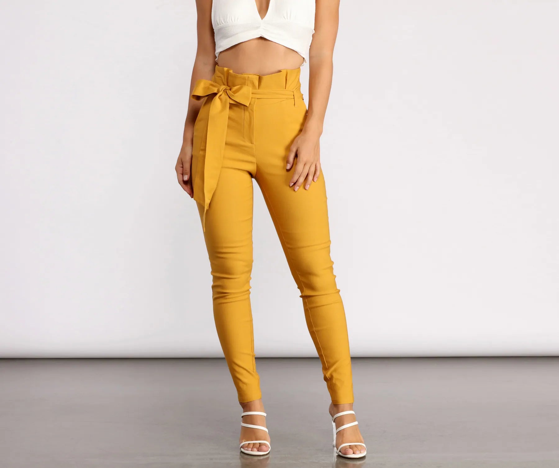 Effortless Style Tie Waist Pants