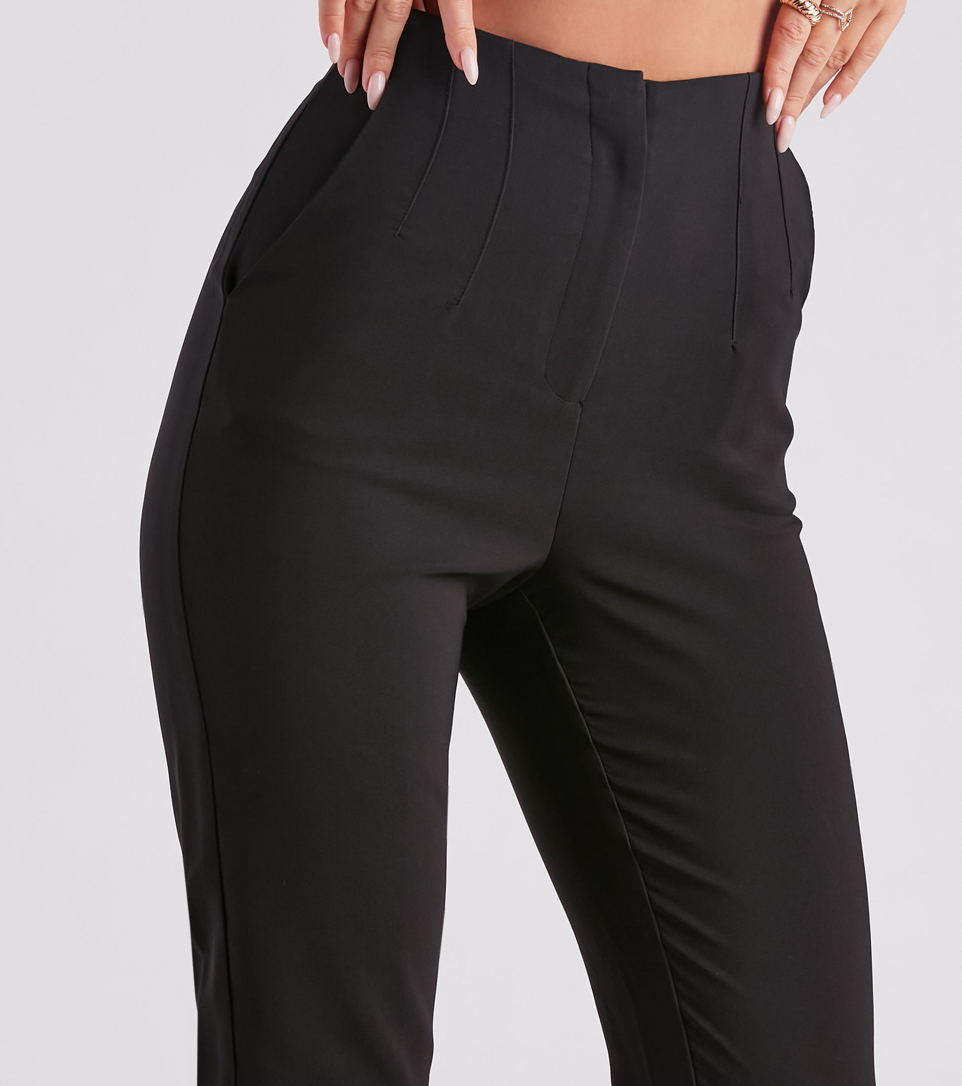Tapered And Chic Trouser Pants