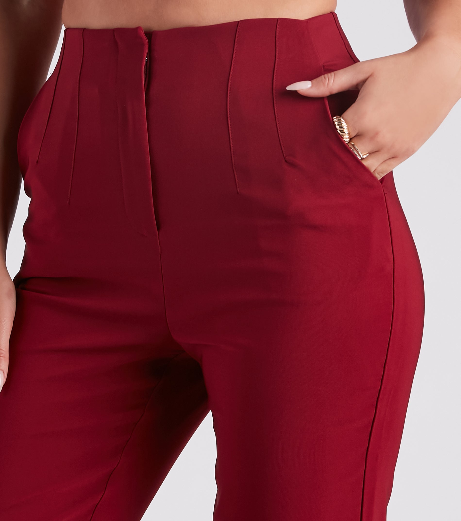 Tapered And Chic Trouser Pants