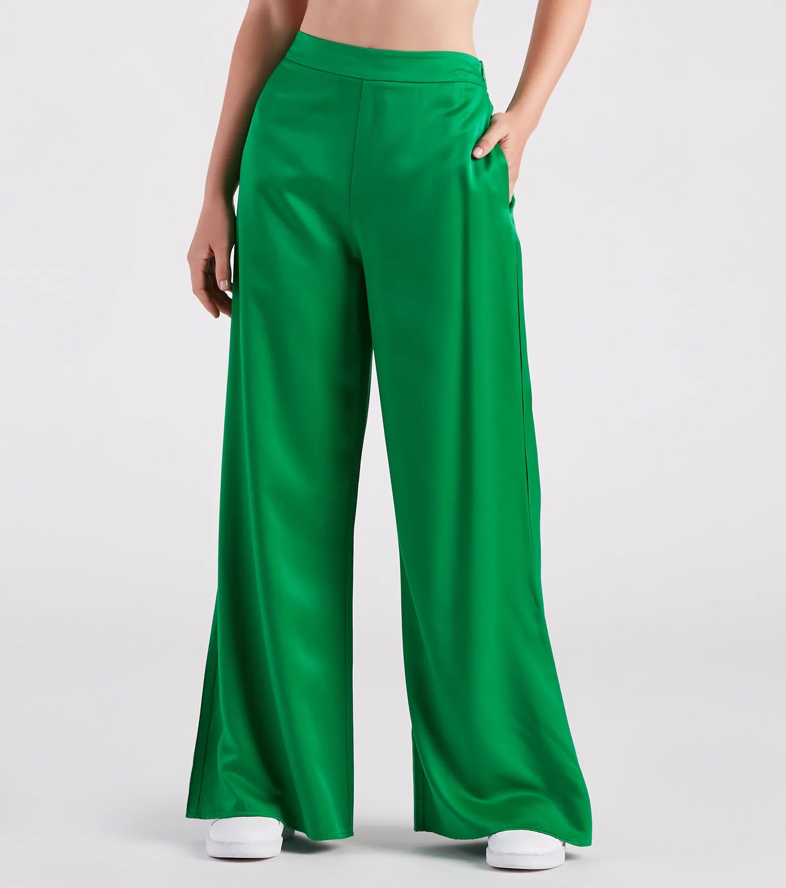 Seriously Stylish Satin Trouser Pants
