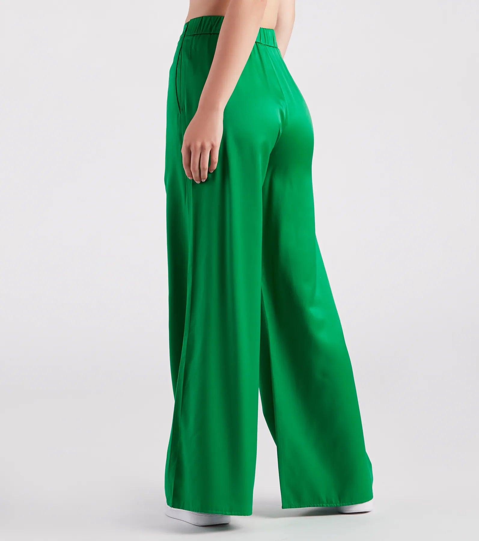 Seriously Stylish Satin Trouser Pants