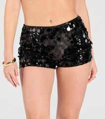 In The Groove Sequin Hot Shorts