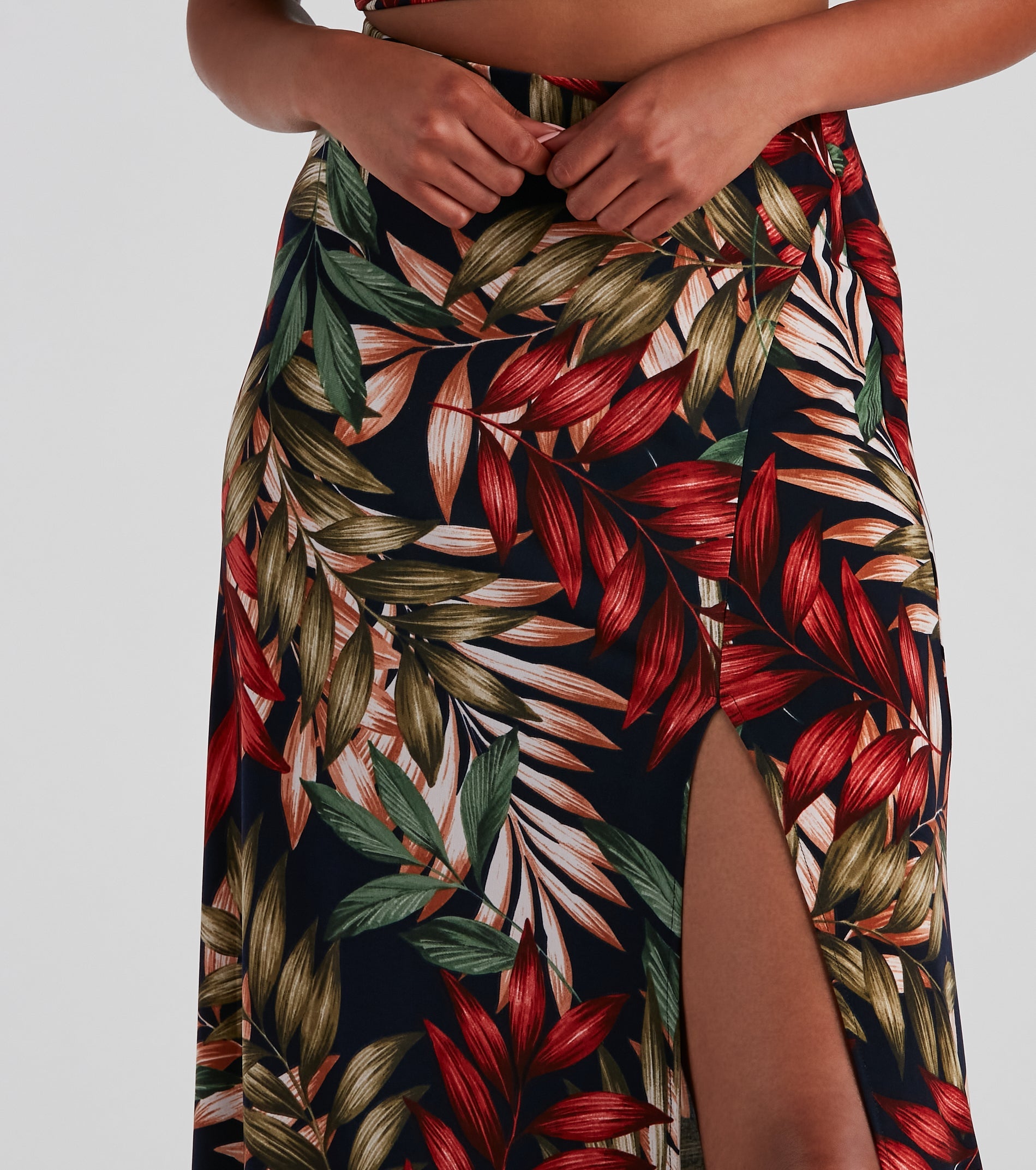 Vacay Approved Printed Maxi Skirt