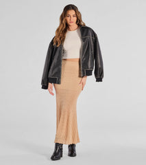 Boho Beauty Floral Lace Maxi Skirt