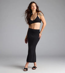 In My Feels High-Rise Midi Skirt