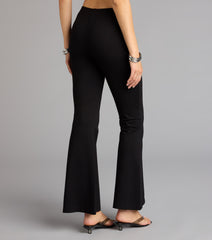 Your Strut Starts Here Ponte Flare Pants