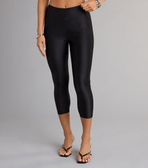 Street Sleek High-Rise Capri Pants
