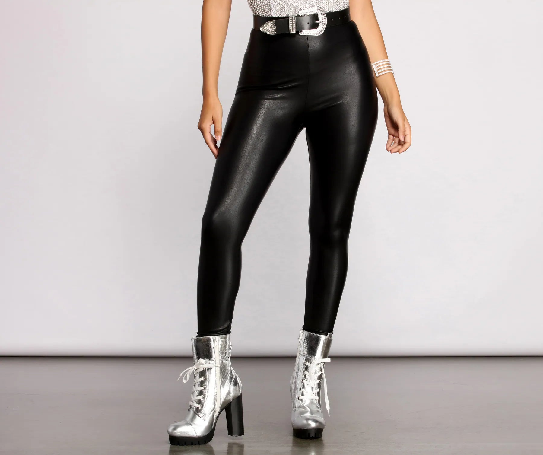 The One You Want Faux Leather Leggings