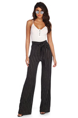 Say It In Pinstriped Pants