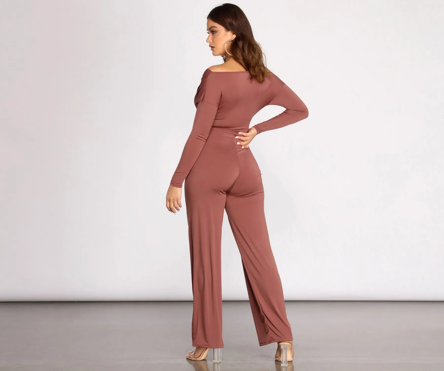 For A Good Time Long Sleeve Jumpsuit