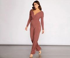 For A Good Time Long Sleeve Jumpsuit