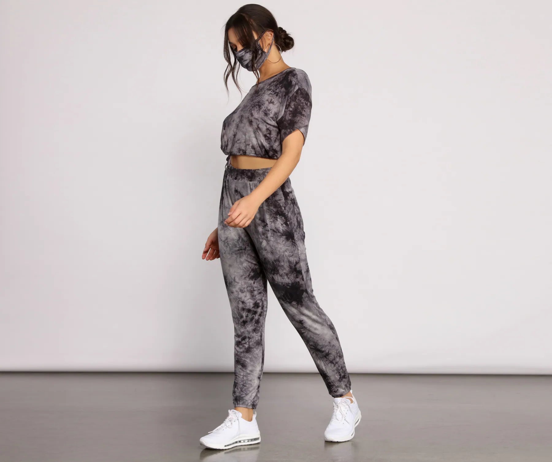Tie Dye High Rise Joggers