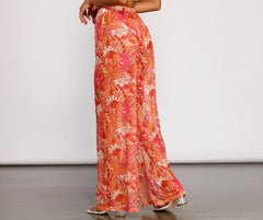 Bohemian Dreams Flared High Waist Pants